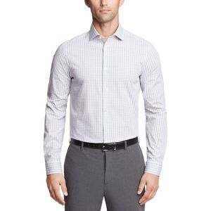 Calvin Klein Mens Steel + Button Down Dress Shirt, NWT